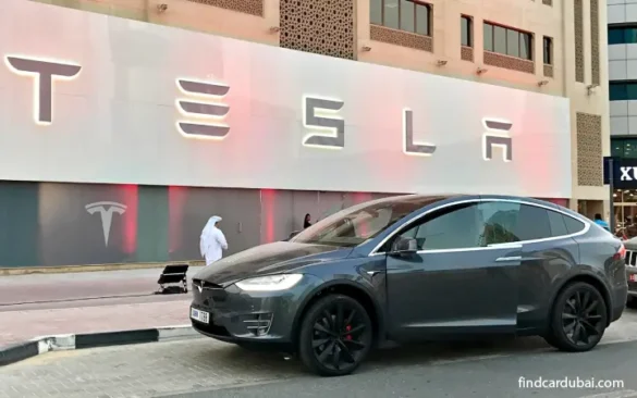 Tesla Showroom in Dubai